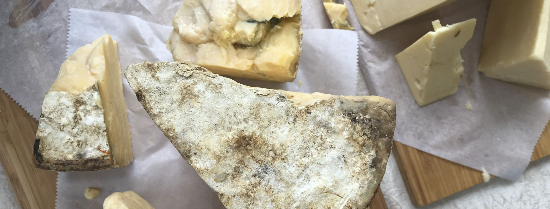 A selection of wonderul cheeses