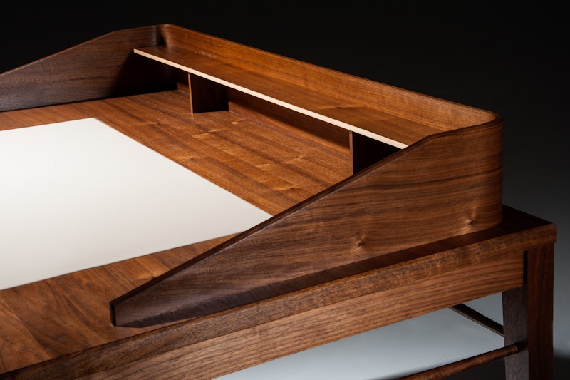 Walnut Writing Desk - Handmade