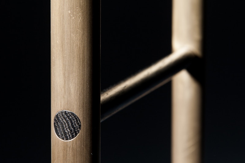 Brass and Bog Oak- Hand Made