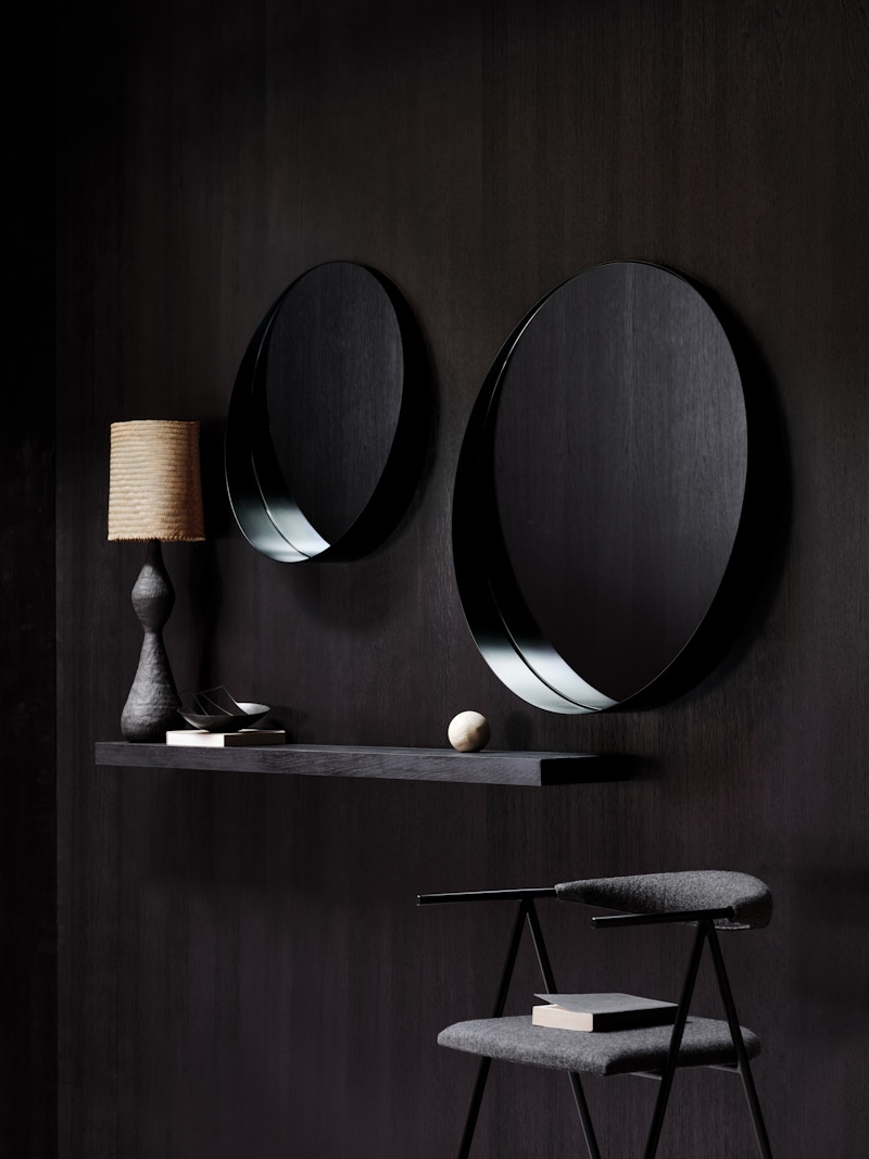 Mirror - Eltringham Mirror - Large and Small round mirrors 