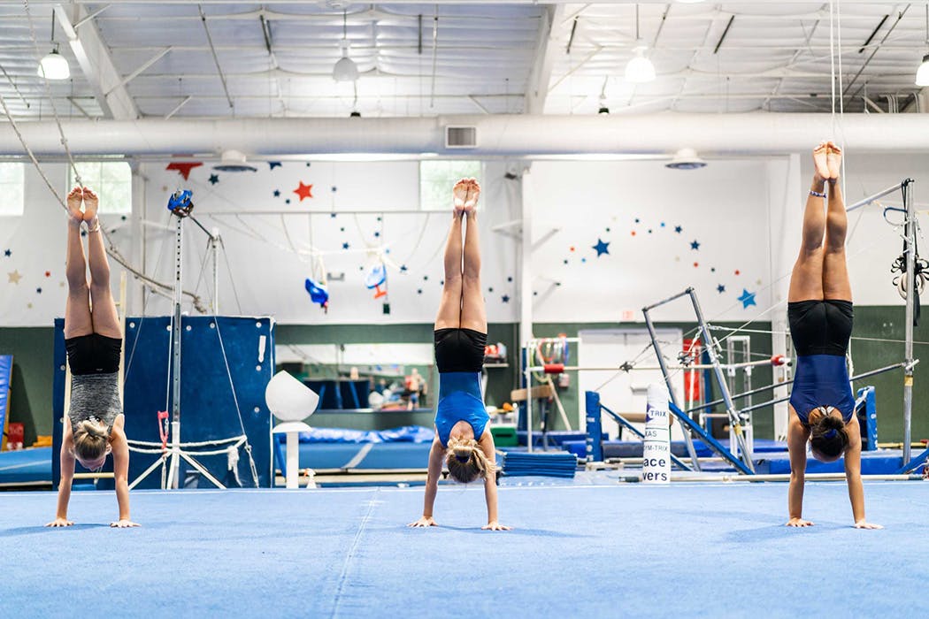 Gymnastics studio