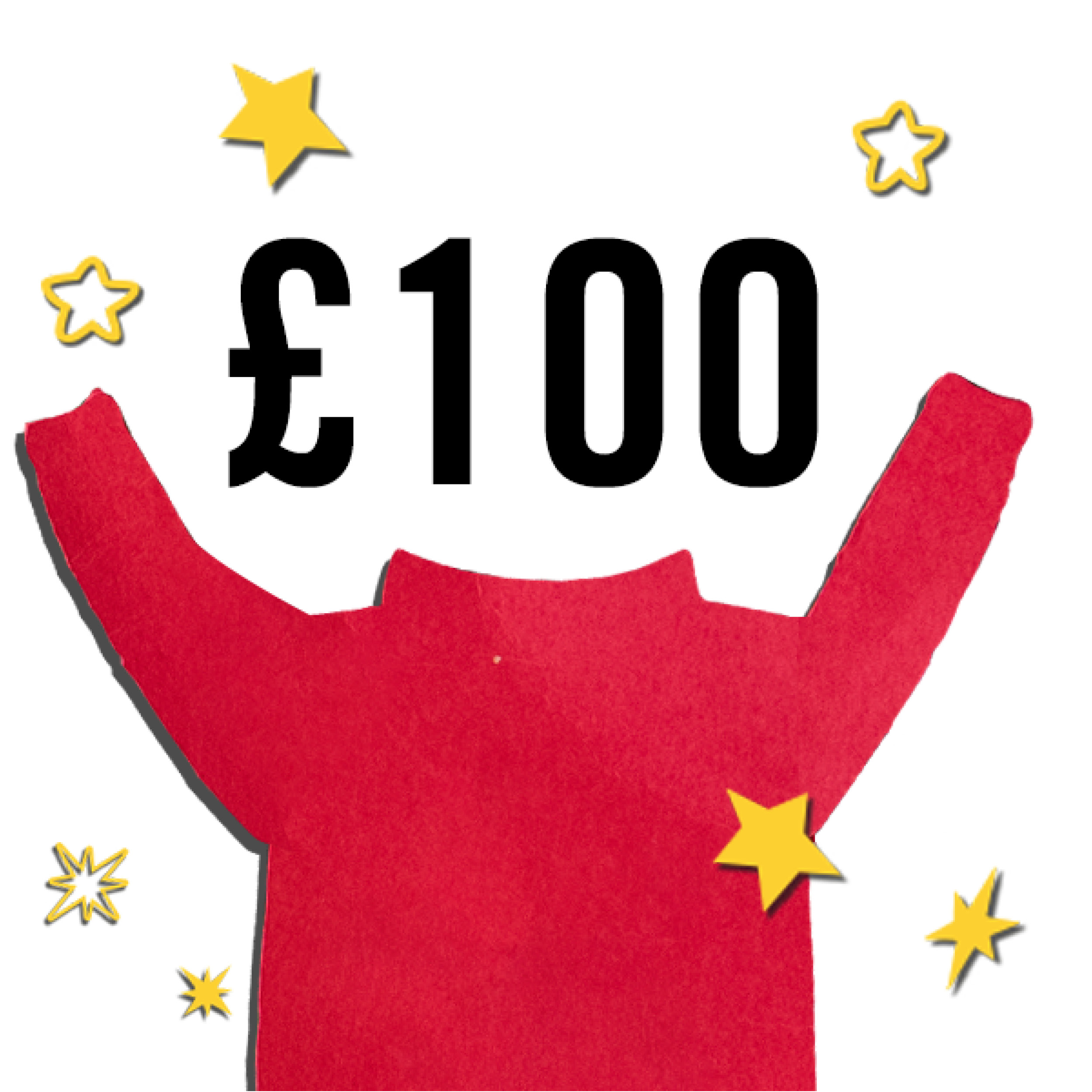 You raised £100!