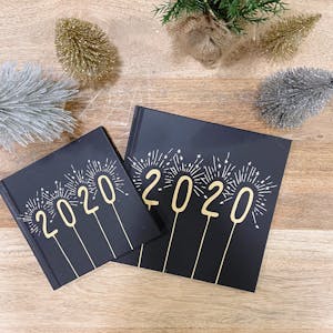 year in review photo album cover