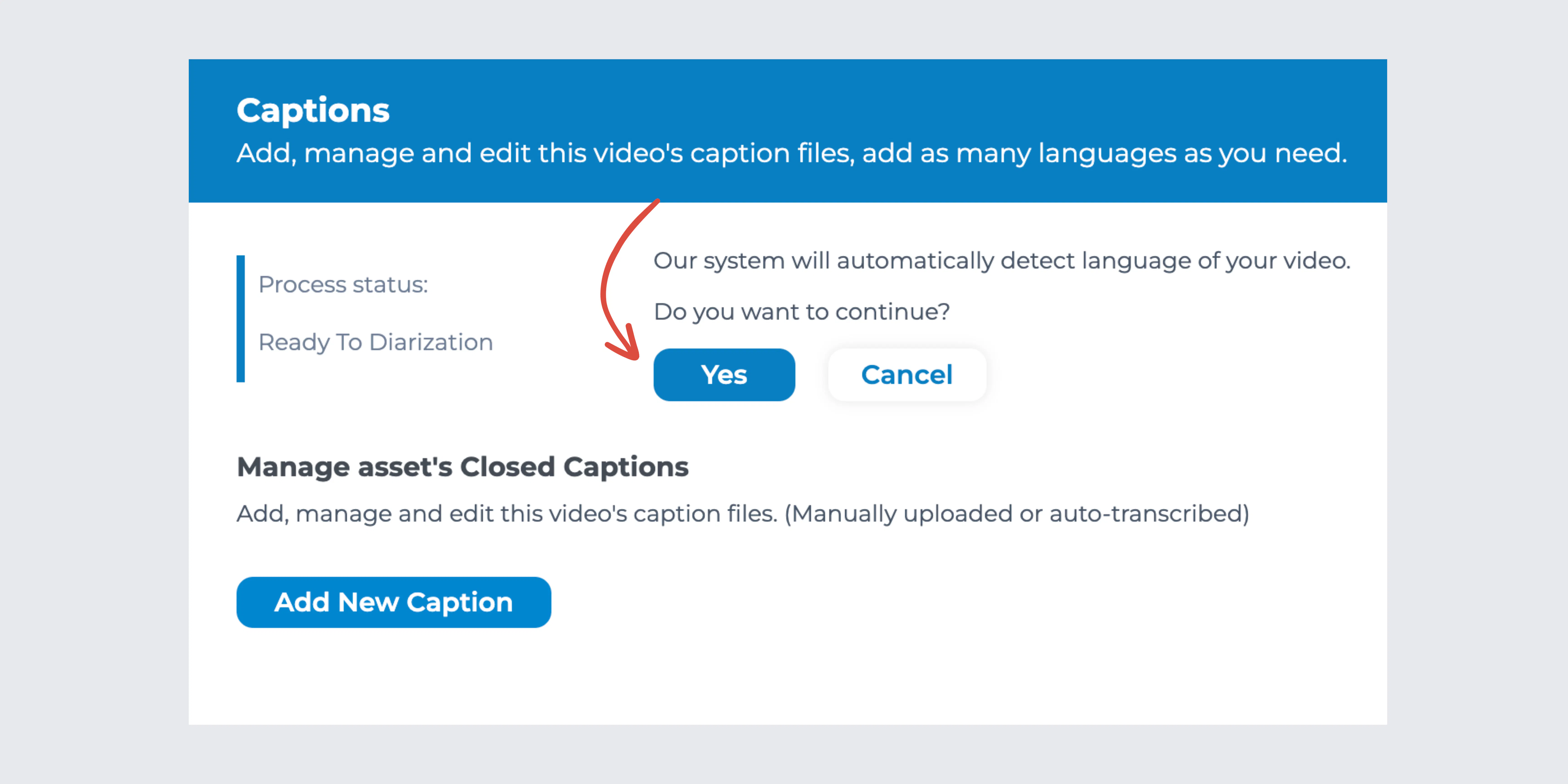 Automatic captioning - Cincopa