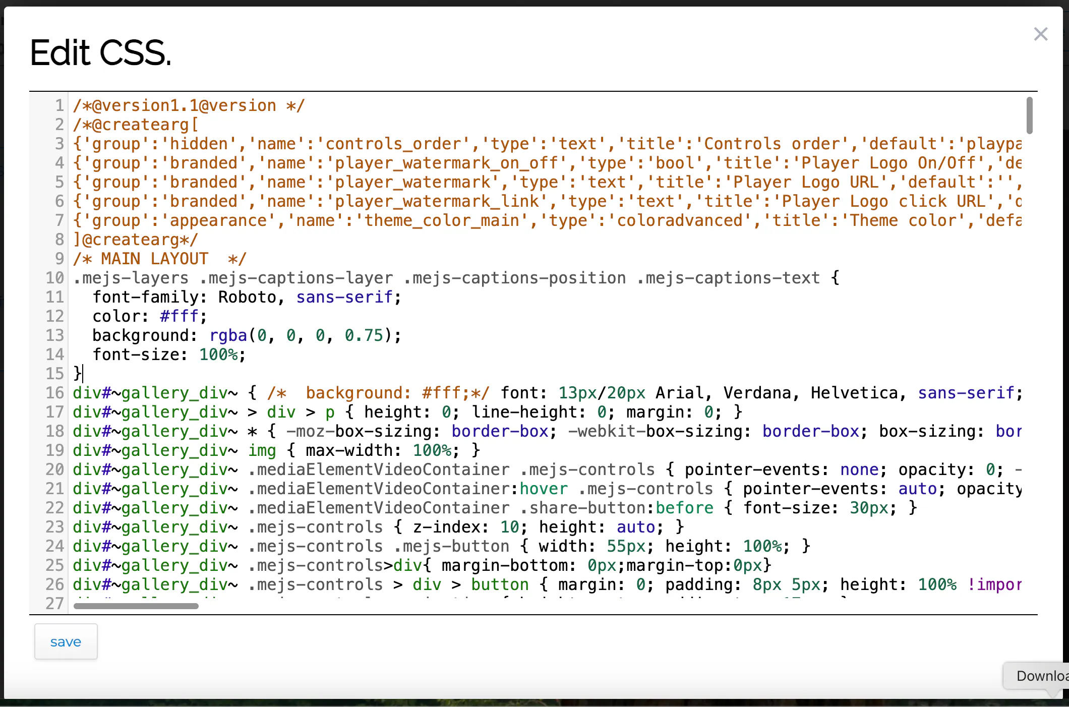 Using Layout Templates When Embedding Individual Assets in Cincopa