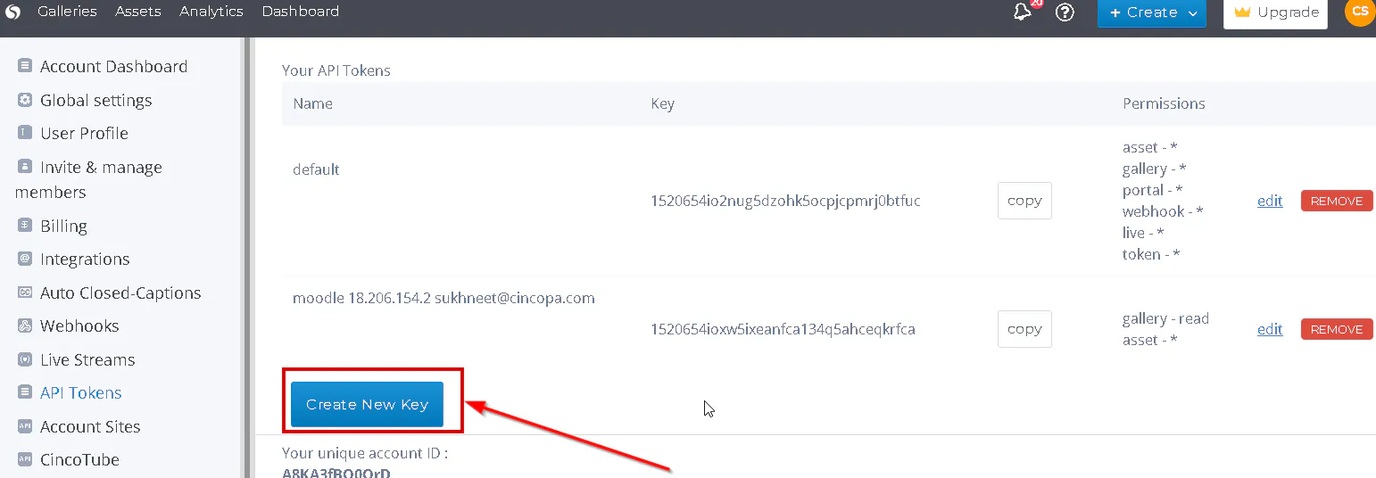 Setting up Sub-Accounts for Moodle Courses