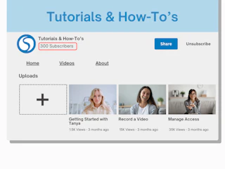 Subscriber Count Control on CincoTube — Cincopa product update illustration