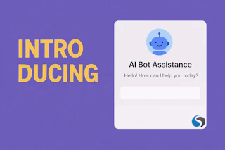 Chatbot AI for our website — Cincopa product update illustration