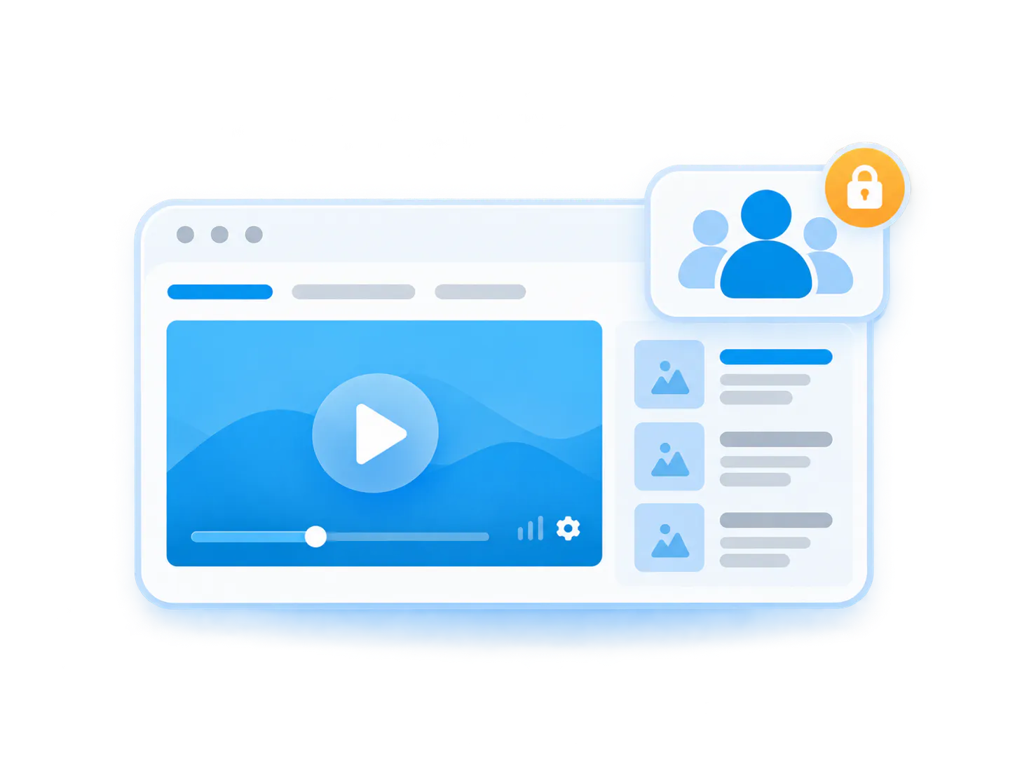 Create partner portals for shared video knowledge