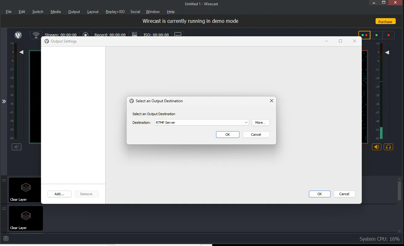 How to use Wirecast with Cincopa Live Stream