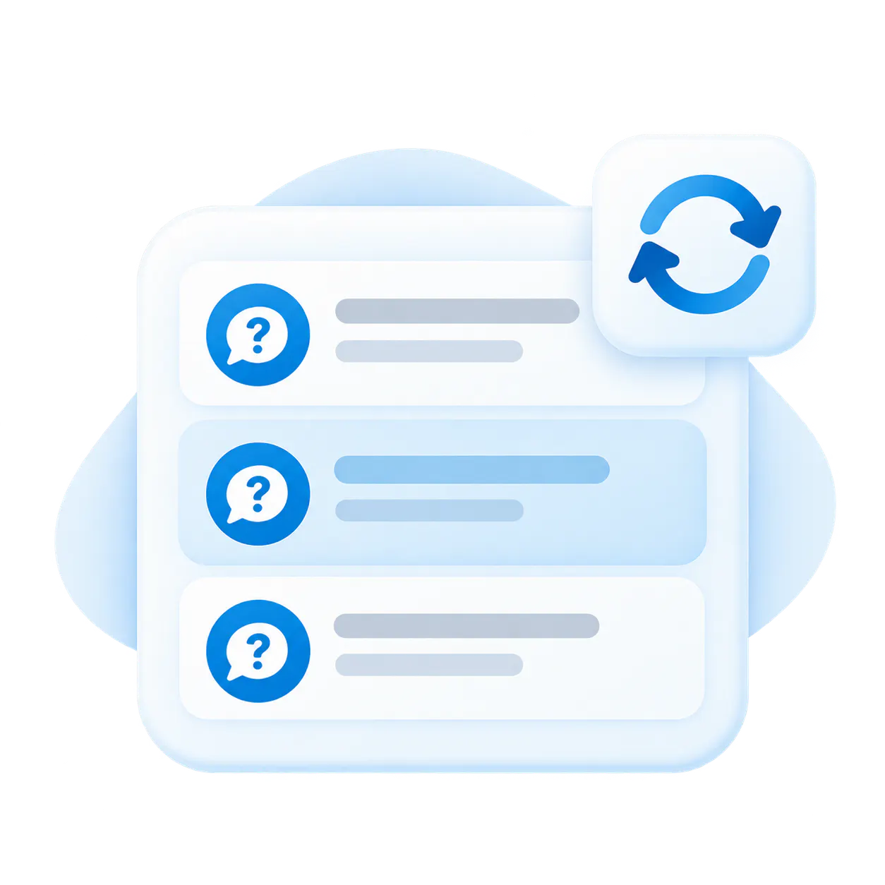 Repeated questions — Query Frequency Insight