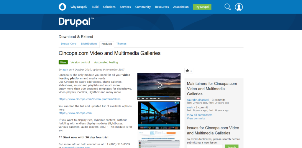 Cincopa For Drupal Module
