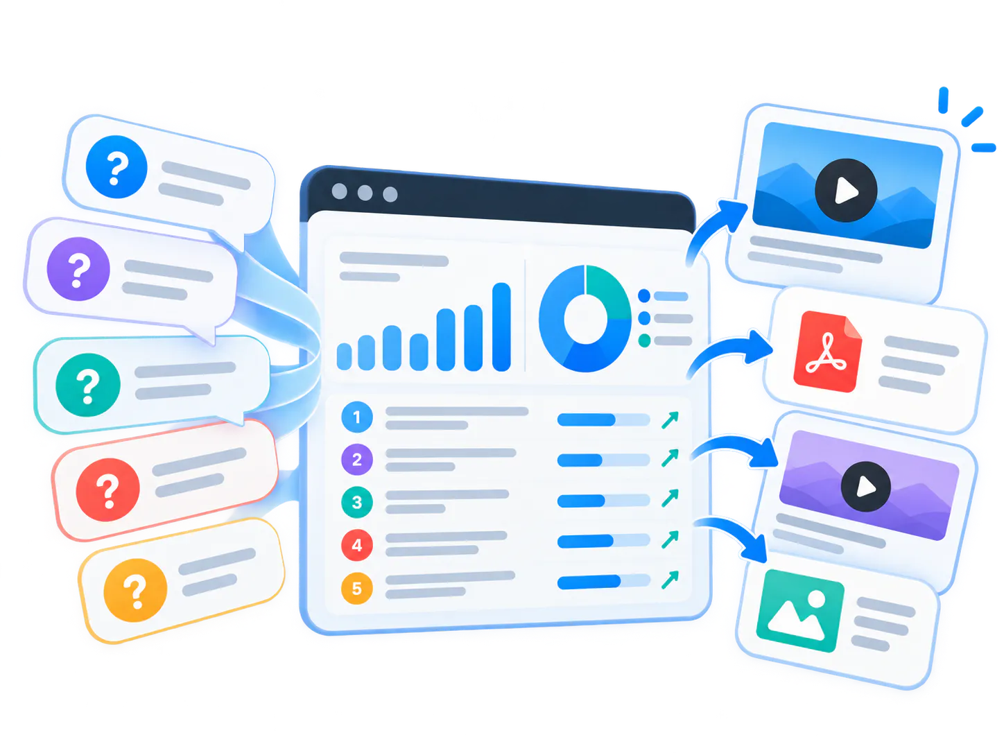 Improves with usage signals — Analytics Loop