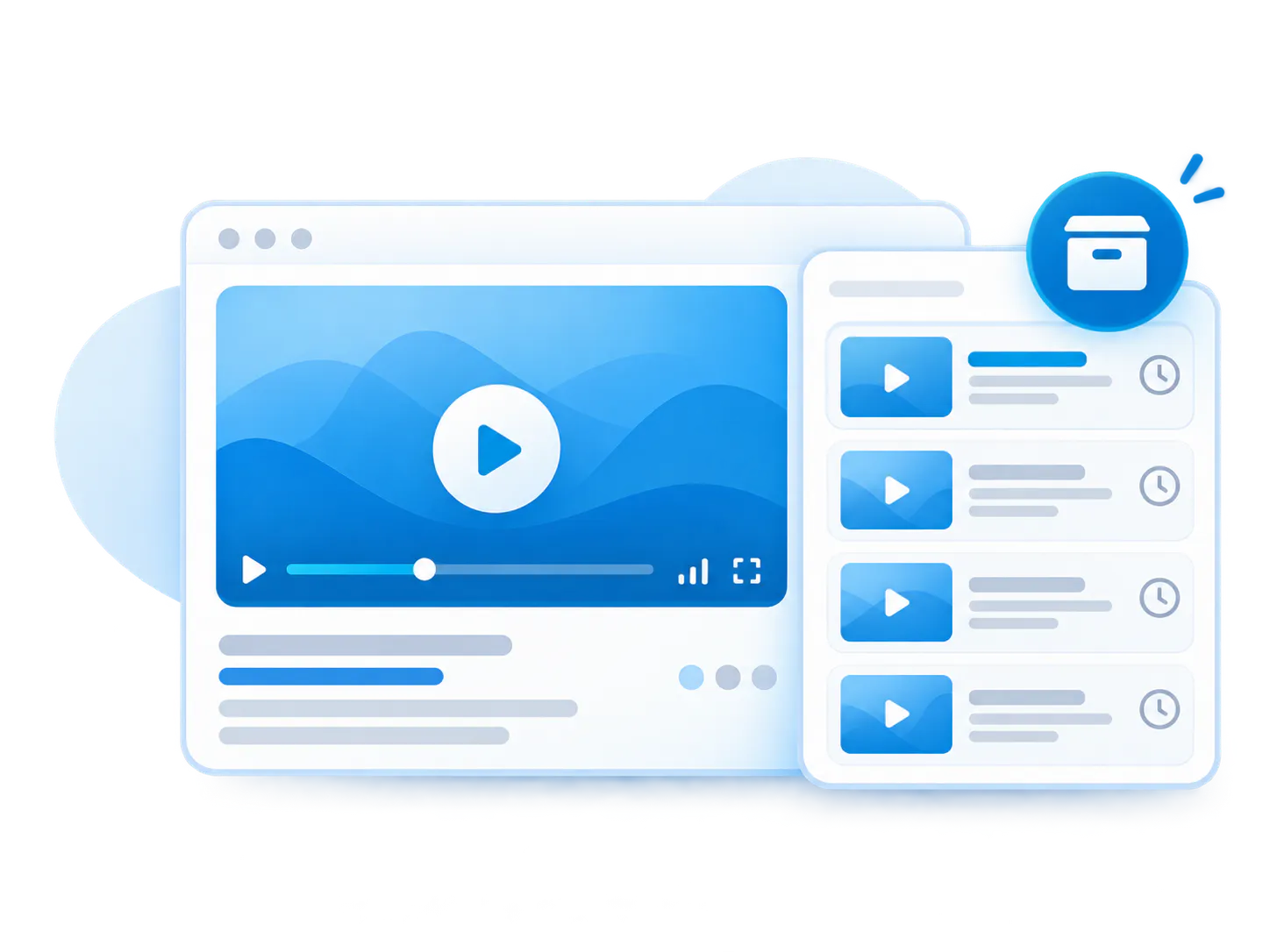 Town hall video archives