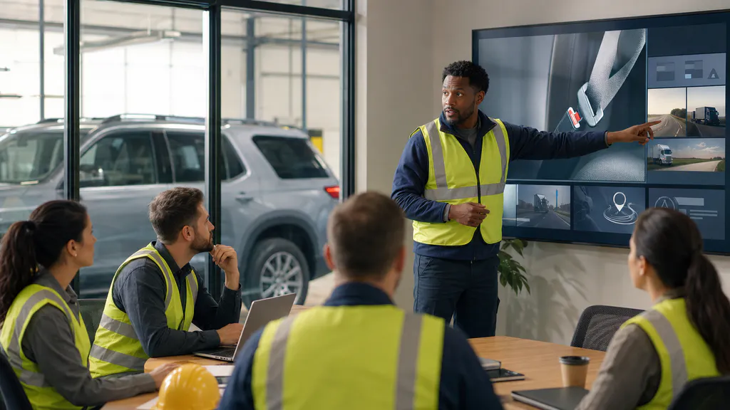 Workplace safety video knowledge base demonstration