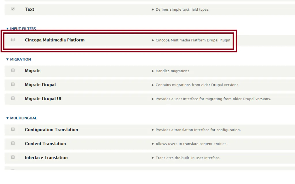 Cincopa For Drupal Module