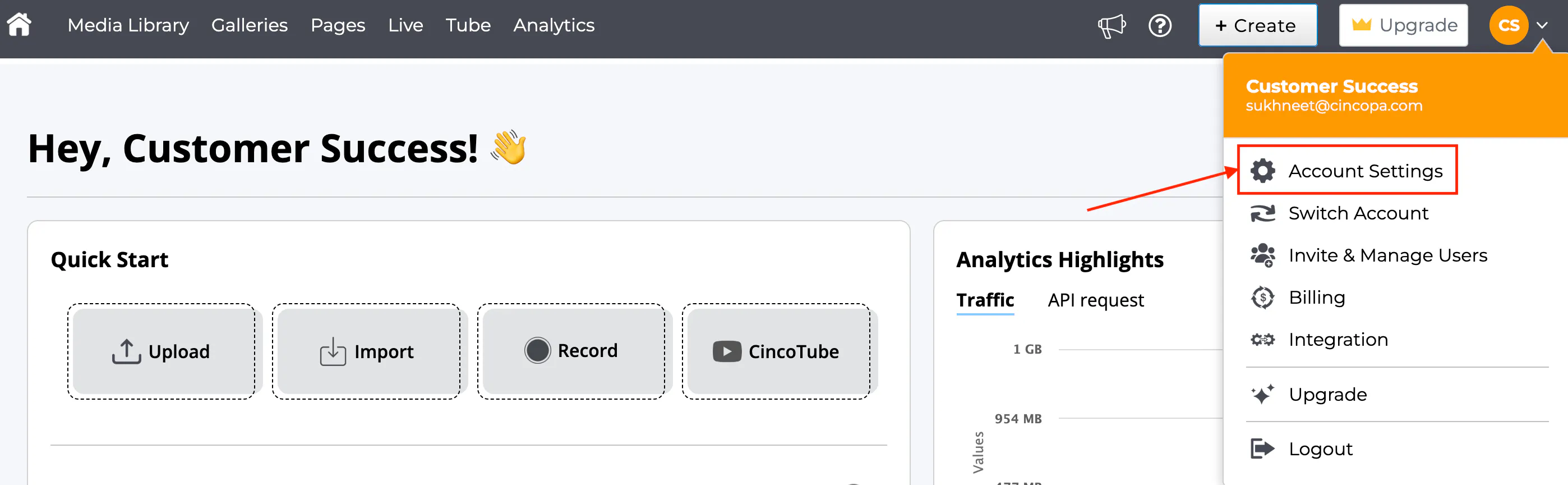 Manage Integrations