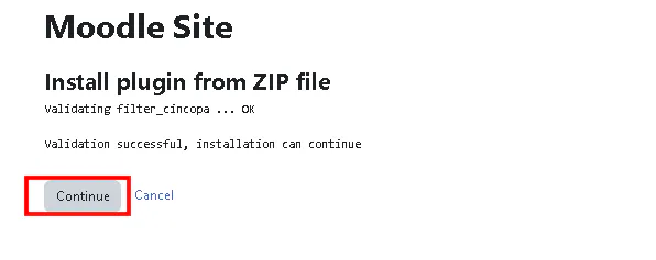 How to install Cincopa Plugins in Moodle LMS