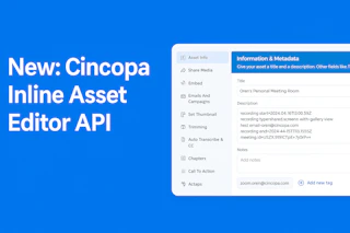 New : Cincopa Inline Asset Editor Public API — Cincopa product update illustration