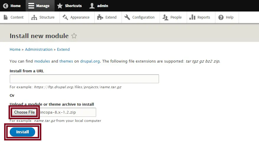 Cincopa For Drupal Module