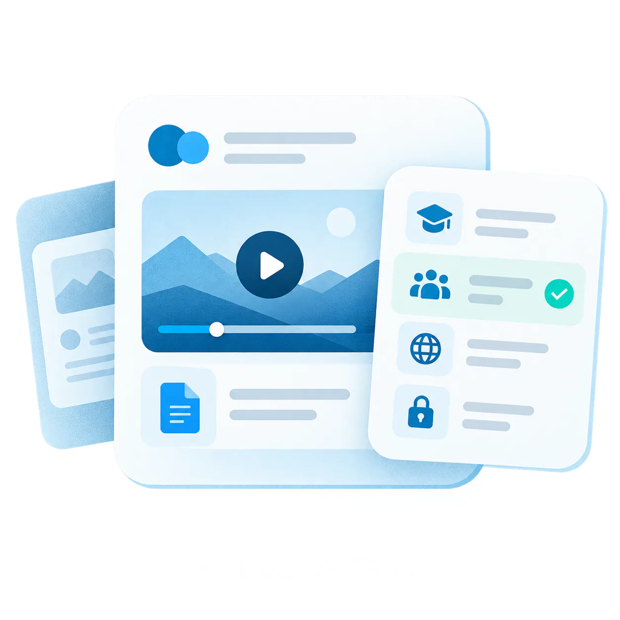 Fit for every audience program — Section 3 Feature Illustration