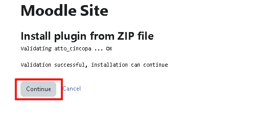 How to install Cincopa Plugins in Moodle LMS