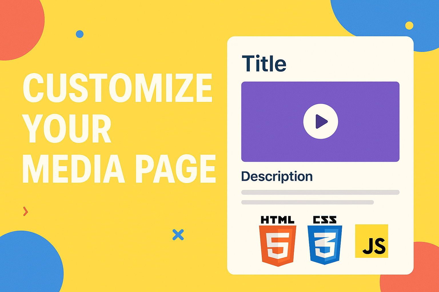 Customize a Page with HTML — Cincopa product update illustration