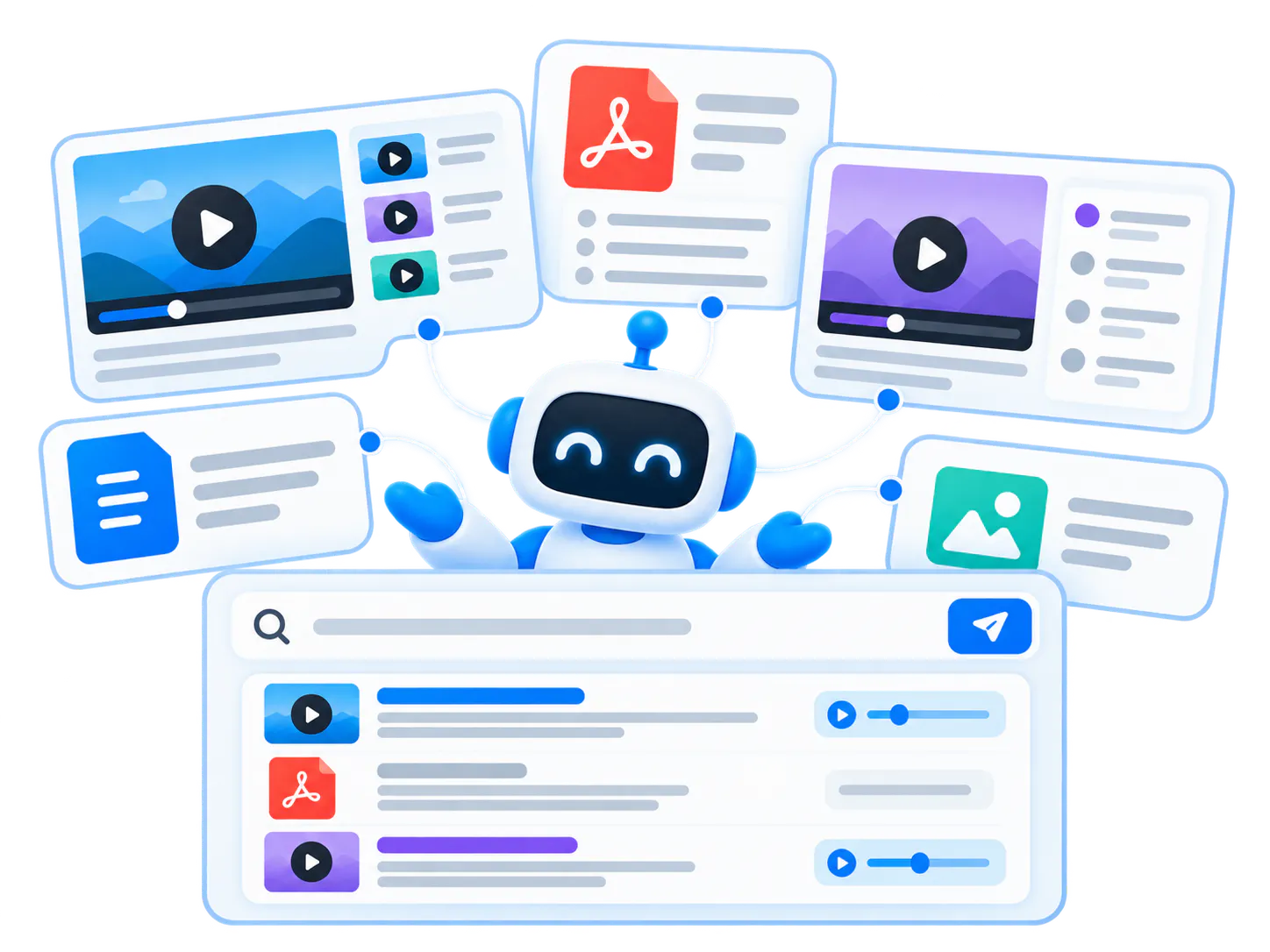Across the library — Multi-Video Search