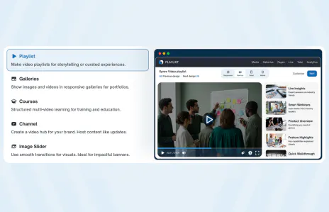 VideoGPT assistant inside a structured video knowledge environment