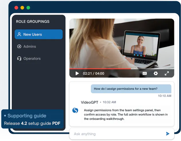 Product Education Video Platform