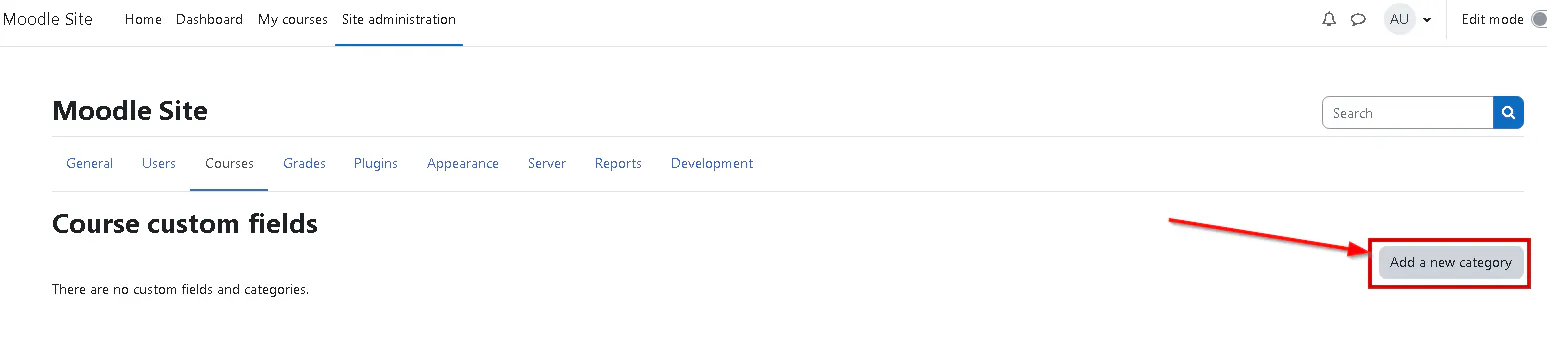 Setting up Sub-Accounts for Moodle Courses