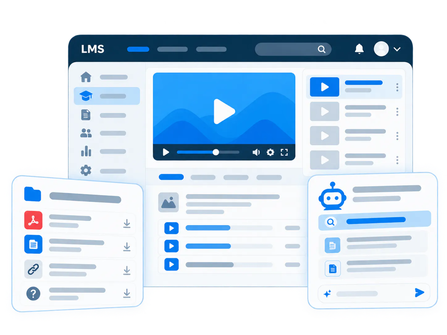 Embedded inside your LMS