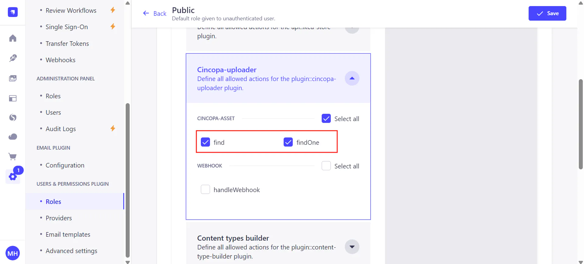 Integrate Cincopa with Strapi