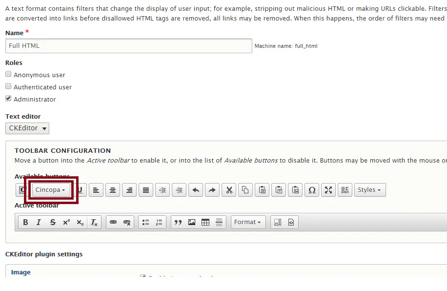 Cincopa For Drupal Module