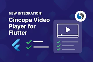 New Integration: Cincopa Video Player for Flutter — Cincopa product update illustration