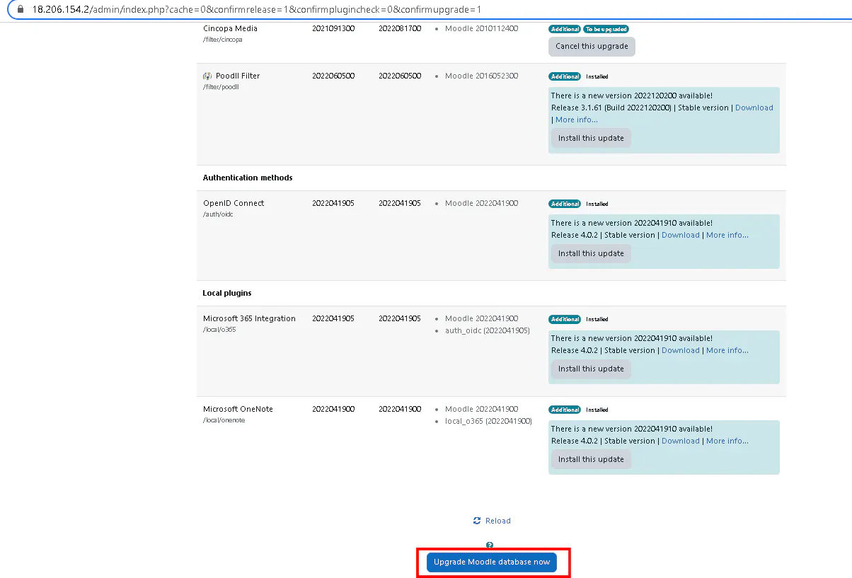 How to install Cincopa Plugins in Moodle LMS