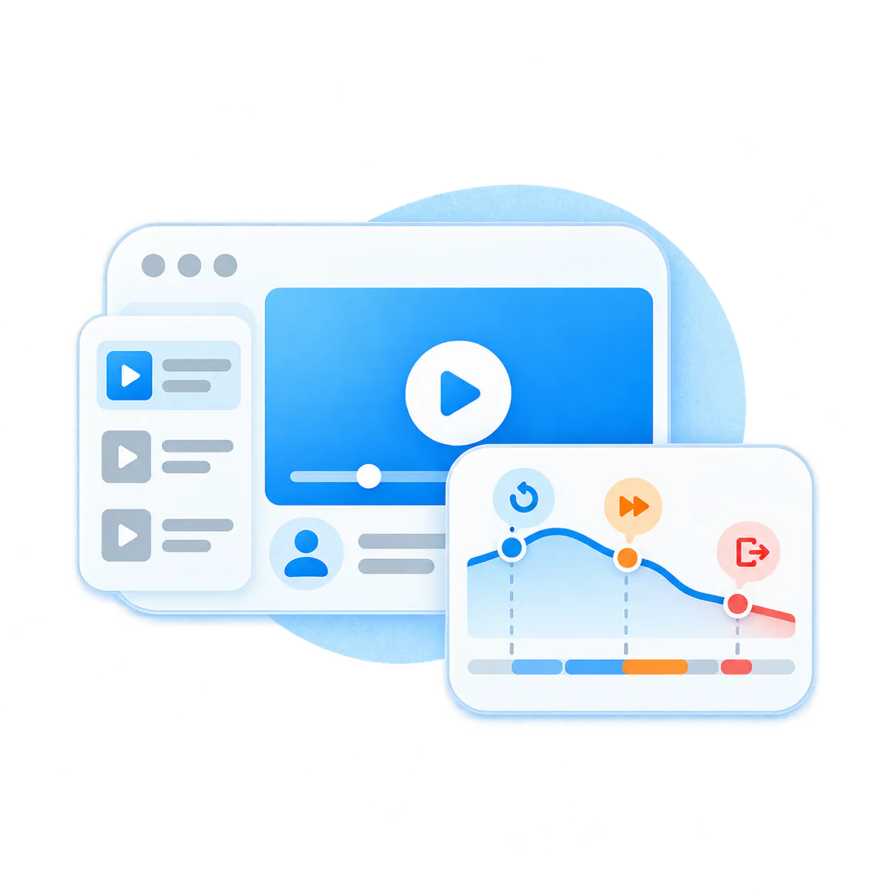 Product guidance analytics identifying user questions and knowledge gaps