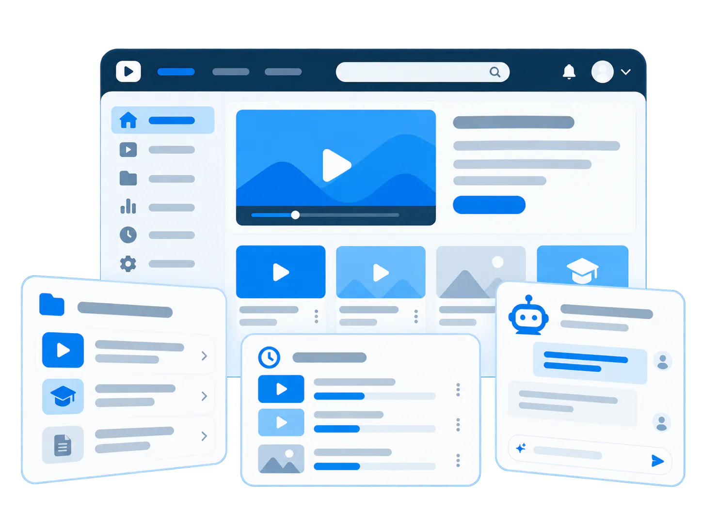 Standalone portal in CincoTube