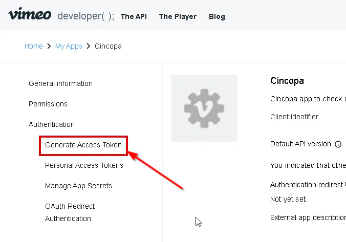 Import Assets using Vimeo importer