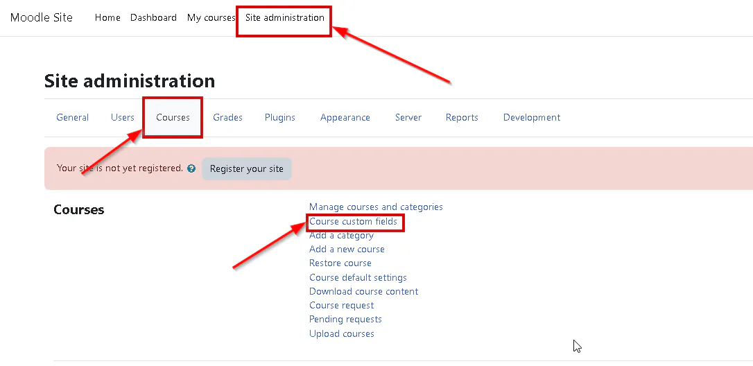 Setting up Sub-Accounts for Moodle Courses