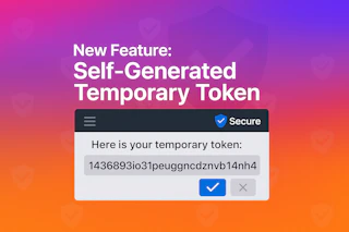 Self-generated temporary token v3 announcement