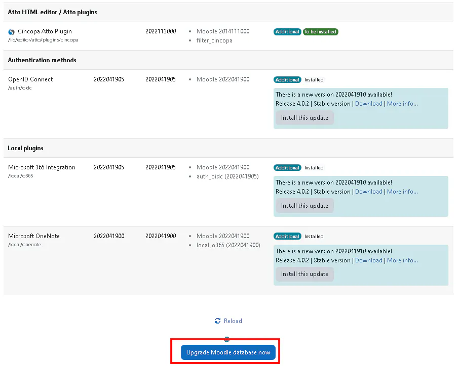 How to install Cincopa Plugins in Moodle LMS