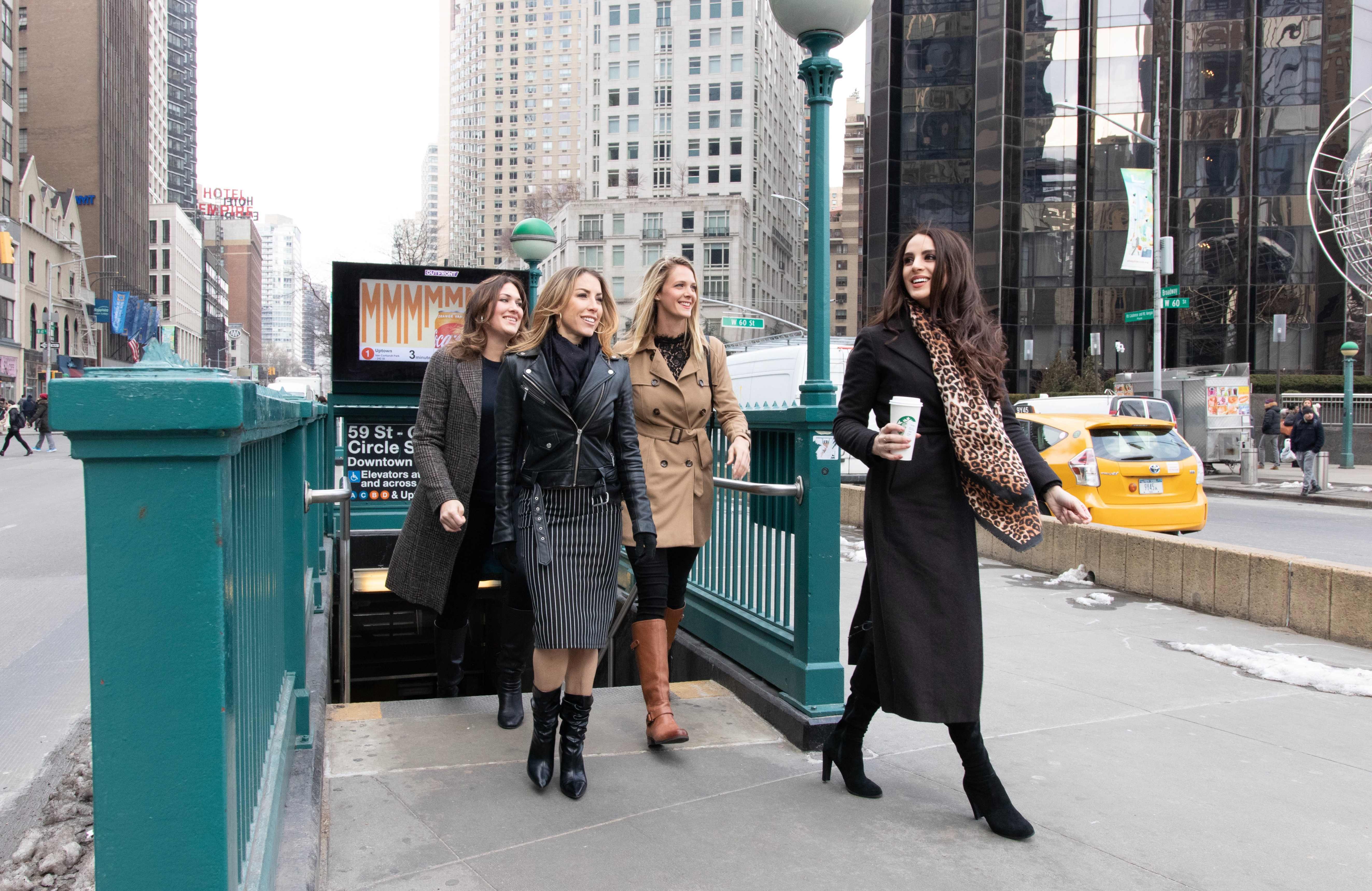 cinqe matchmaker walking around New York City