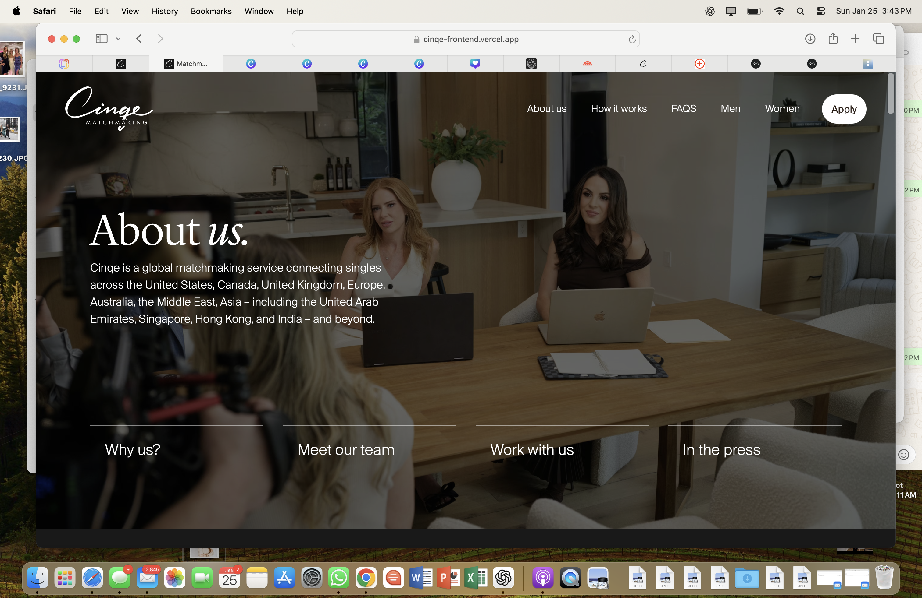 Cinqe Matchmaking Launches a New Digital Era