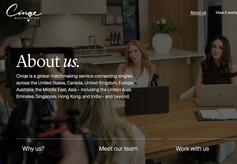 Cinqe Matchmaking Launches a New Digital Era