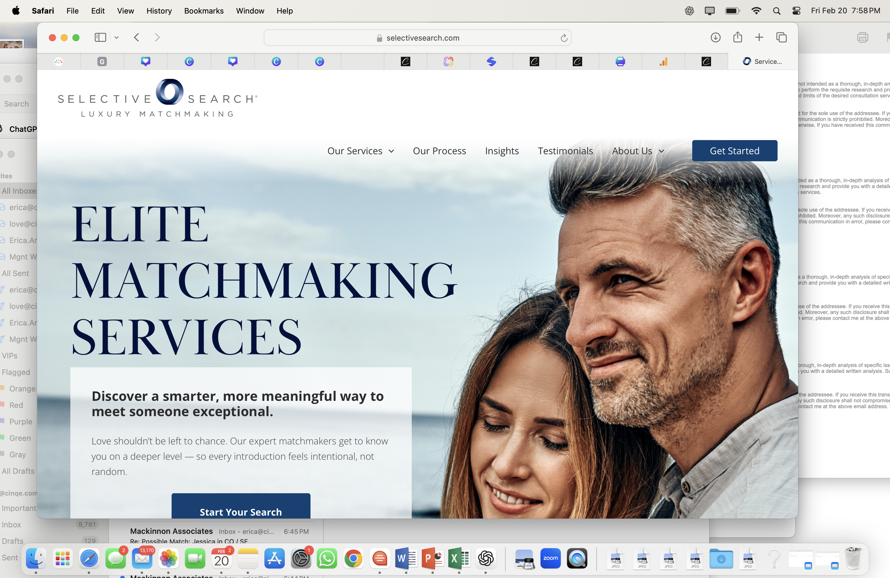 Selective Search matchmaking
