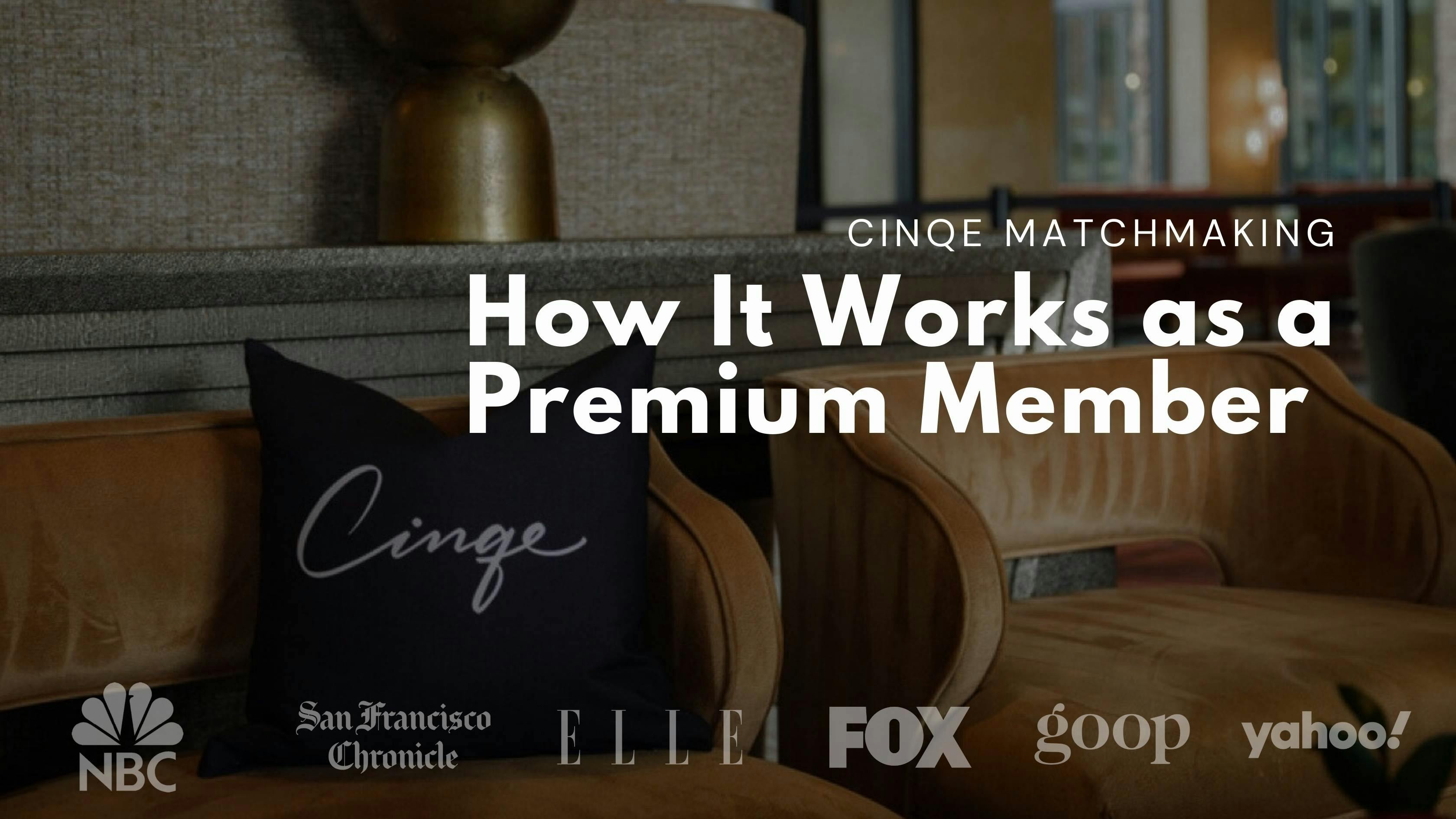How Premium Matchmaking Works at Cinqe Matchmaking