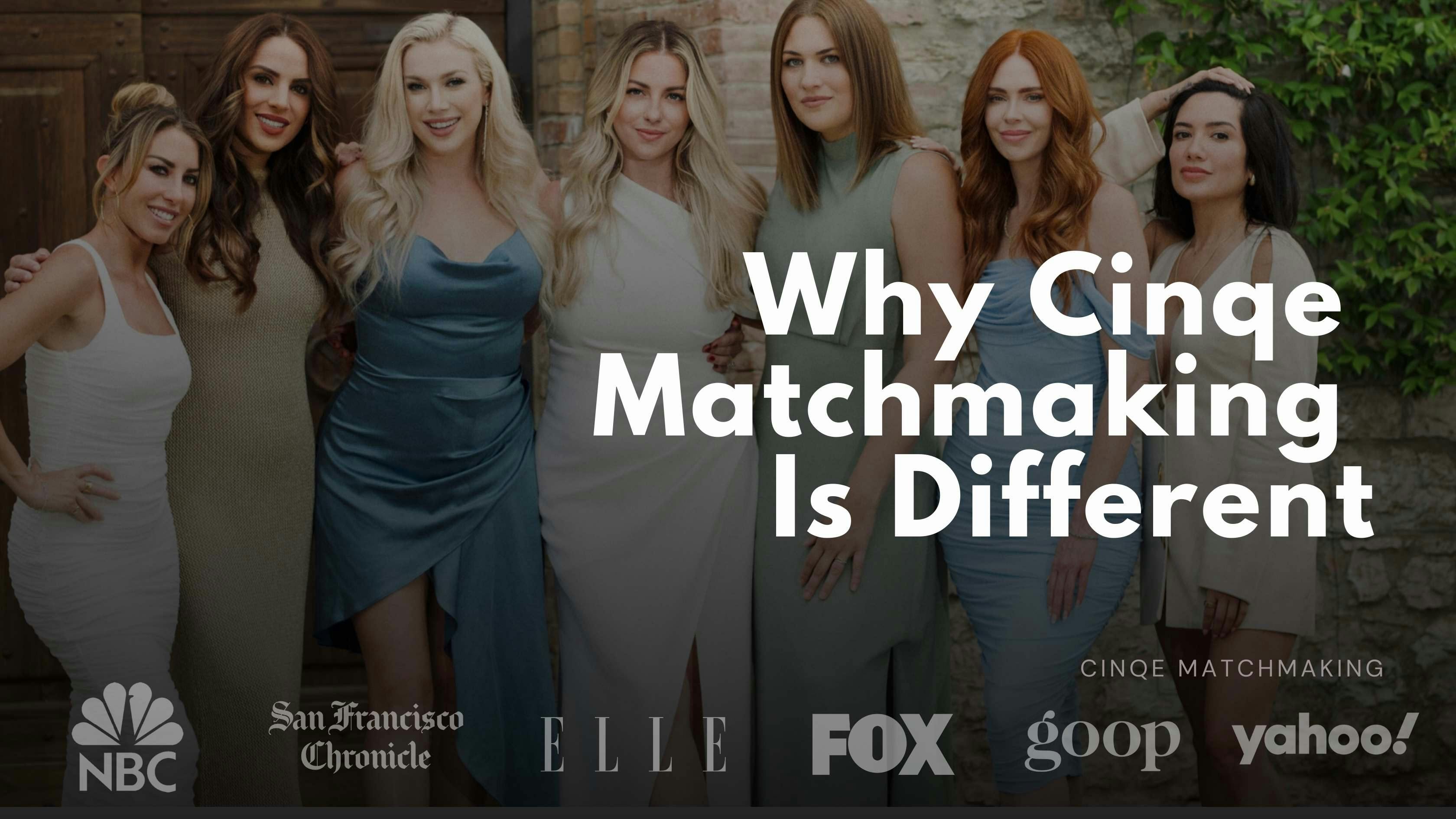 Why Cinqe Matchmaking Is Different (And Why Successful Professionals Notice)