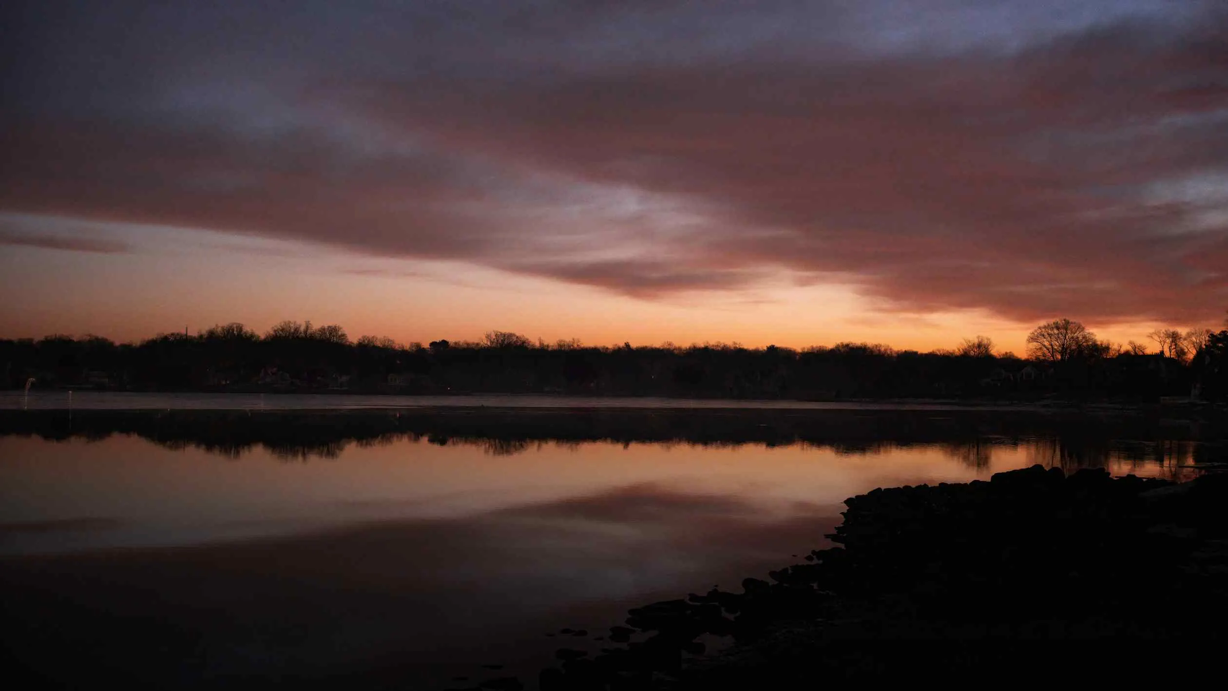 Greenwich CT views sunset