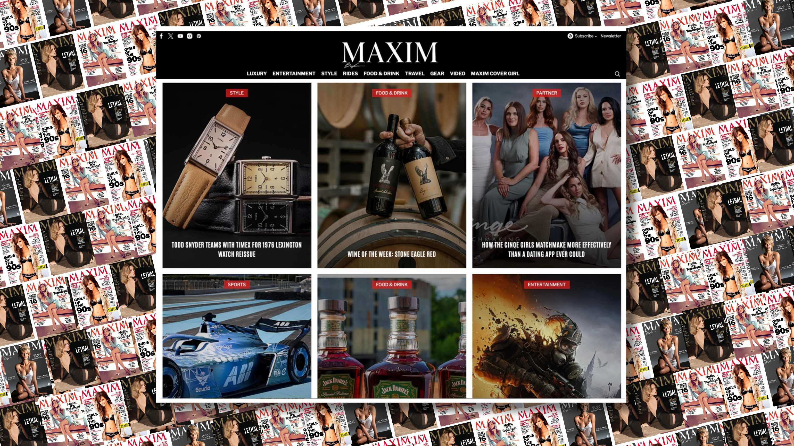 Cinqe matchmaking on Home Page of Maxim Magazine Online